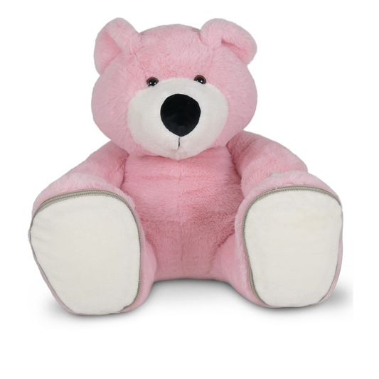 Knuffel - roze beer